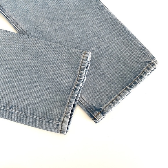 Agolde Mia Mid Rise Straight Leg Denim Jeans Size 24 - Picture 11 of 11